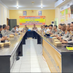 Polres Gorontalo Gelar Anev Bulanan, Kapolres Dorong Optimalisasi Pelayanan Publik