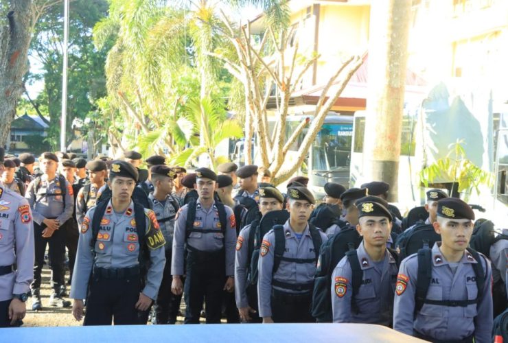 PJU Polda Gorontalo Tinjau Kesiapan Pengamanan di Polres Gorontalo Jelang Agenda Penting