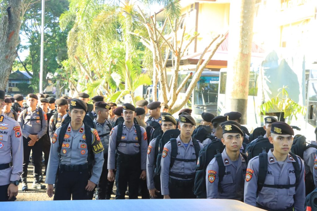 PJU Polda Gorontalo Tinjau Kesiapan Pengamanan di Polres Gorontalo Jelang Agenda Penting